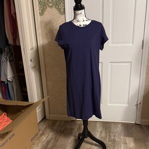 Isaac Mizrahi Deep Blue Mini Dress
